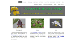 Desktop Screenshot of fritillaria.org.uk